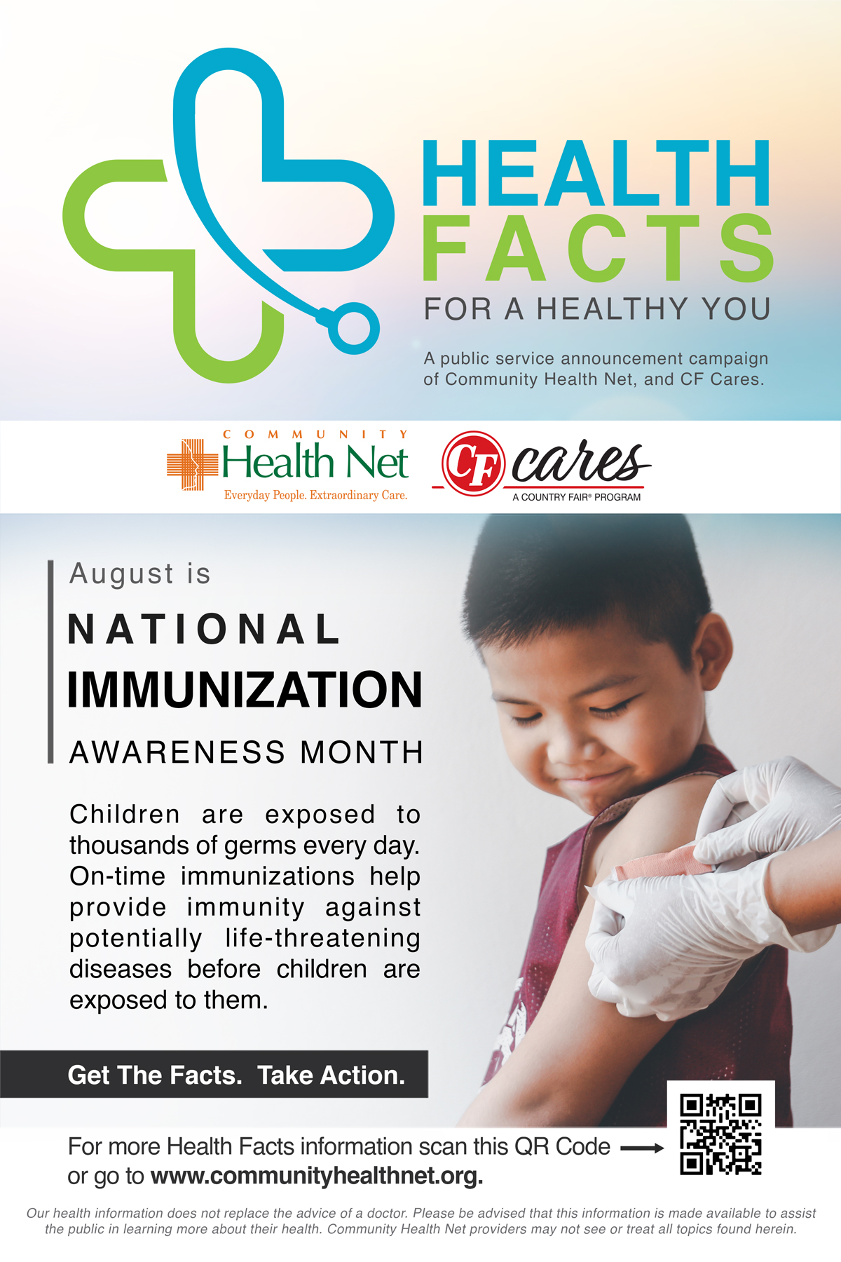 August is National Immunization Awareness Month Community Health Net